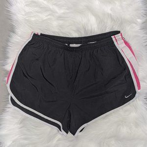 Nike Dri-Fit Lined Running Shorts Black & Pink L